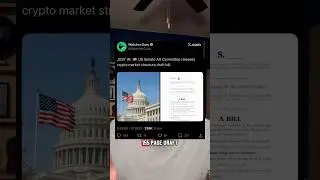 Senate Drops 155-Page Crypto Bill | CFTC Regulation Could Reshape Bitcoin & Altcoins