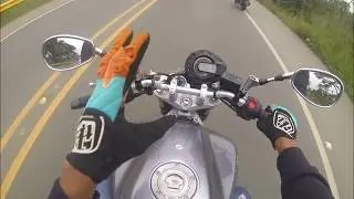 PROBANDO LA FZ600 (FZ6N)