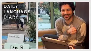 I Had A Simply Delightful Day of Language & Drawing Study ♥️ Daily Language Diary 21