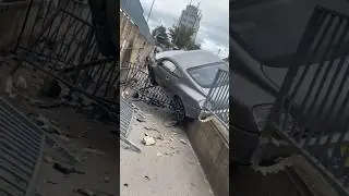 Bentley-Autounfall in London