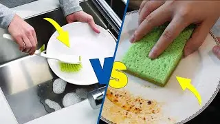 Dish Sponge vs Brush: What's Best for Dishwashing?
