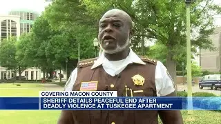 Macon County sheriff discusses peaceful end to Tuskegee standoff