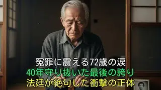 【涙腺崩壊】「この人が痴漢です！」冤罪に震える80歳の老人が法廷で明かした“悲しき真実”。加害者が凍りついた衝撃の正体に涙が止まらない。