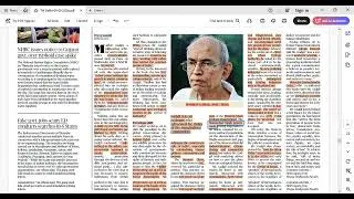 #dailynewsanalysis माधव गाडगिल  महान पर्यावरणविद् #environmentalist | excellent classes | sawandalal
