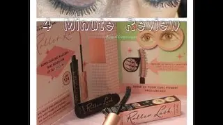 4 Minute Honest Review | Benefit Cosmetics Roller Lash Mascara | Kay's Ways