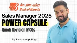BOB Sales Manager Scale II 2025 Power Capsule | Complete Crash Revision | 2500 Most Imp MCQ