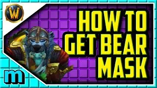 How to Get the Bear Mask Transmog in Wow Dragonflight (Visage of Ursol) - Statue of the Bear Lord