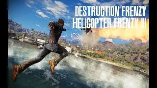 Just Cause 3 | Destruction Frenzy Gear Challenge: Helicopter Frenzy III