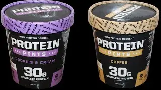 Protein Pints High Protein Dessert: Cookies & Cream and Coffee Review