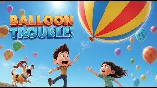 &ldquo;BALLOON TROUBLE IN SUNNYDALE! 🎈😂 Fun Adventure for Kids | Pixar-Style 3D Story&rdquo;