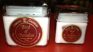 Bird Of Paradise Review by Circle E Candles