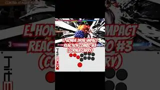[SF6] E. Honda - Drive Impact Reaction Combo #3 (Corner Carry)