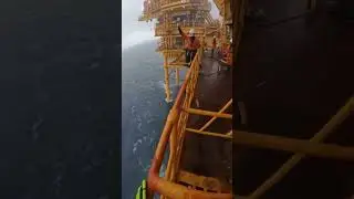 View from an offshore platform. Can you work there ??