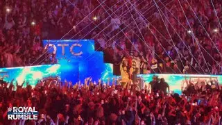WWE Royal Rumble 2025 OTC Roman Reigns Live Entrance Crowd Reaction