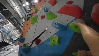Lead Climbing 5.10b 