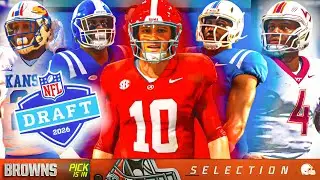We have the FIRST OVERALL PICK in the 2026 NFL Draft | Madden 26 Cleveland Browns Franchise | Ep 16