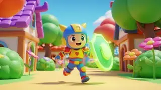 Fortnite Tiny Hero Dropped His Shield Adventure 🔰 AV1 | Kids Songs & Nursery Rhymes