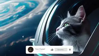🐱🚀 Cosmic Cat  The First Feline Explorer of the Galaxy