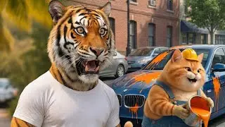 How smart does an orange cat need to be to be a milliner?