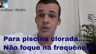 Clora&ccedil;&atilde;o na piscina - a frequ&ecirc;ncia n&atilde;o importa