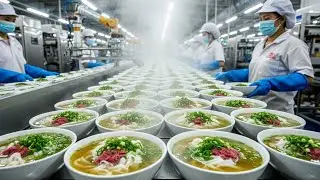How Vietnamese Beef Pho Is Made | Traditional Food Process