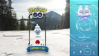 Interesting Vanillite Community Day with Unexpected High IV Non-Event Pokemon!