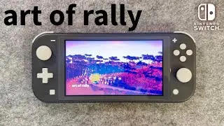 Art of Rally Gameplay on Nintendo Switch 