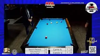 Jacksonville APA Fall 2025 8-Ball Tri-Annual @ Diamond Billiards 1 Loss Side Semi-Finals