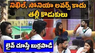 Nikhil & Sonia Akula Love Track Turns Next Level Relationship | Bigg Boss Telugu 8 || Sekhar Kusuma