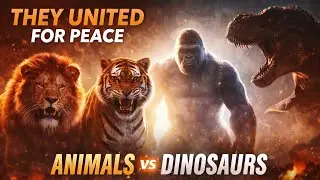 &ldquo;When Peace Breaks.. Lion, Tiger & Gorilla Unite Against Dinosaurs | Epic Animal War&rdquo; 