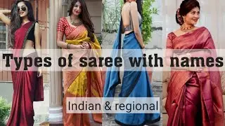 Types of saree with names||designer saree with names|| saree collection 2021||THE TRENDY GIRL