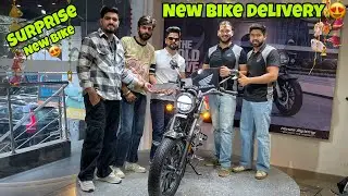Finally Taking delivery of my new bike 😍 | honda hness cb 350 |