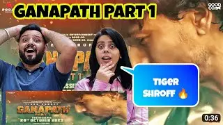 GANAPATH PART 1 Release Date Announcement Video Reaction | Amitabh B, Tiger S, Kriti S | Vikas B |