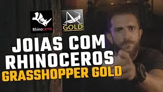 Joias 3D com Rhinoceros + Grasshopper Gold