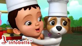 Playing with Kitchen Toys - Master Chef, Little Chef | Malayalam Kids Cartoons | Infobells