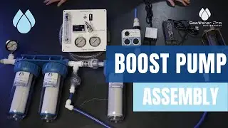 SeaWater Pro Watermakers - Installing the boost pump | visit us at www.SeaWaterPro.com