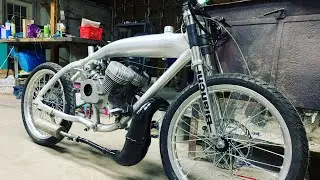 Clutch in Action (Dual Engine Motorized Bicycle)