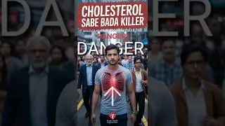 HOW CHOLESTEROL KILLS YOU ❓ HOW CHOLESTEROL CAUSES HEART ATTACK 💔 #cholestrol #heartattack #facts