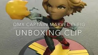Captain Marvel Q-Fig by QMX Quick Unboxing Clip
