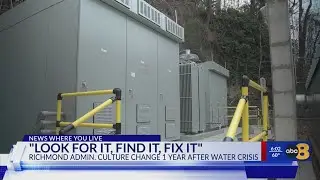 One Year After Water Crisis: Richmond leaders point to culture change at treatment plant