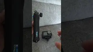 DJI action 5 pro with a GoPro selfie stick