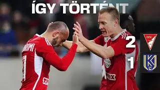 🎥DVSC-KAZINCBARCIKA: &Uacute;JABB FONTOS GYŐZELEM⚽