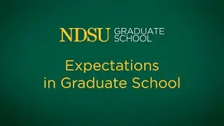 Expectations in Graduate School