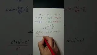 The Pythagorean Identities in Less Than 60 Seconds #shorts