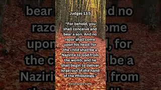 Judges 13:5