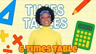 6 Times Table Song for Kids | Aunty Filly | Fun Multiplication Learning