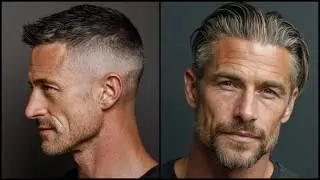 Top 10 ATTRACTIVE Haircuts For Older Men 2025 / BEST Older Men Hairstyles / Men's Hairstyle Trends!