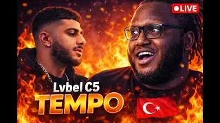 American Reacts to LVbel C5 &ndash; TEMPO 🔥 | Turkish Rap Reaction (LIVE)