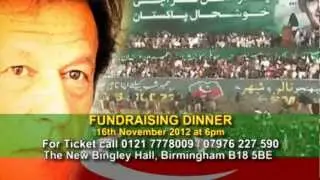 PTI Fundraising Dinner UK