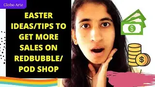 EASTER DESIGN IDEAS/ TIPS TO GET MORE SALES ON REDBUBBLE/POD SHOP